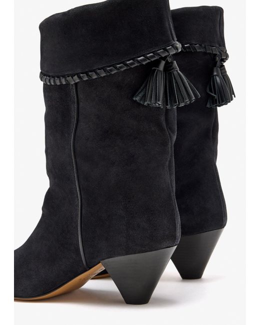 Isabel Marant Black Dalby Boots
