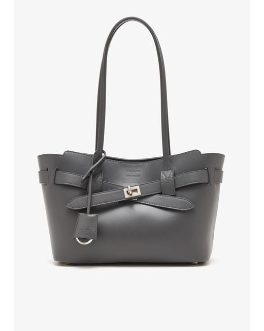 Balenciaga Gray Bel Air Small Tote Bag