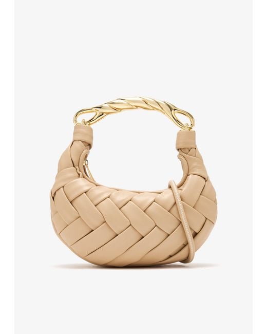 JW PEI White Orla Weave Handbag