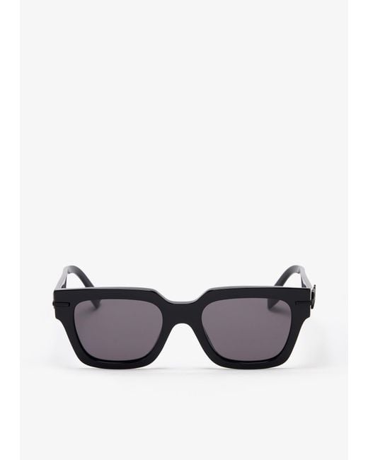 Fendi Gray Graphy Sunglasses for men