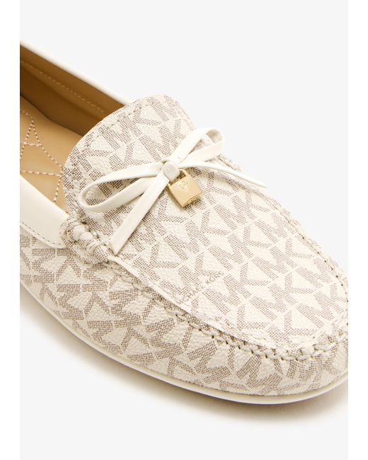 Michael Kors White Juliette Loafers