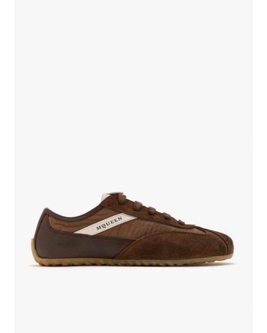 McQueen Brown Boxe Sneakers
