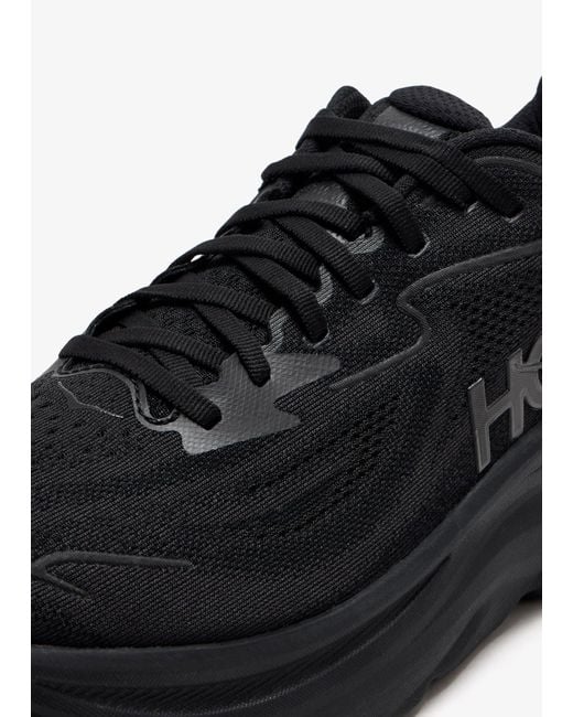 Hoka One One Black Clifton 10 Sneakers