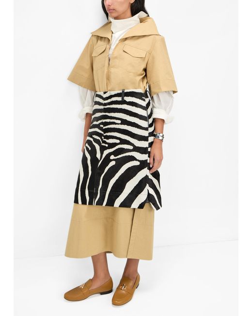 Tory Burch White Eleanor Loafers