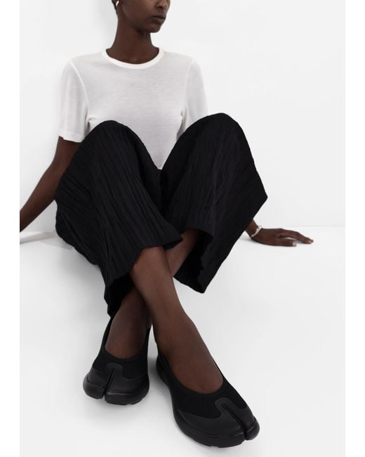 Tabi Black Ballerinas