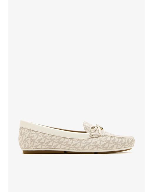 Michael Kors White Juliette Loafers