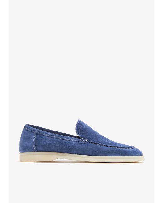 The Lline Blue Lilli Loafers