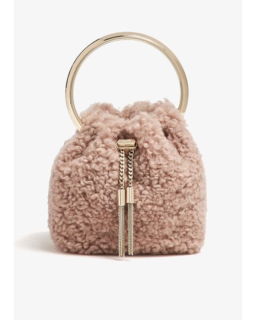 Jimmy Choo Pink Micro Bon Bon Bag