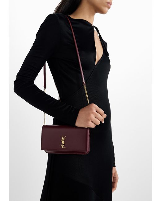 Saint Laurent Purple Cassandre Phone Holder