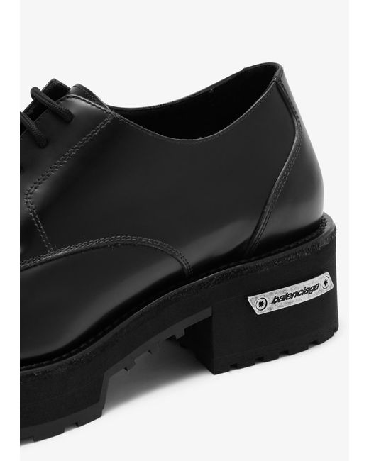Balenciaga Venom Derby Shoes in Black for Men | Lyst