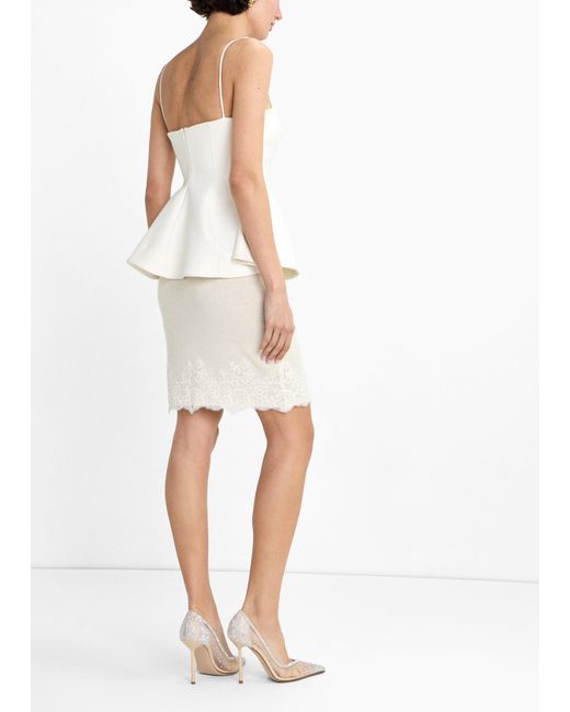 Le Silla White Nicole 100 Pumps