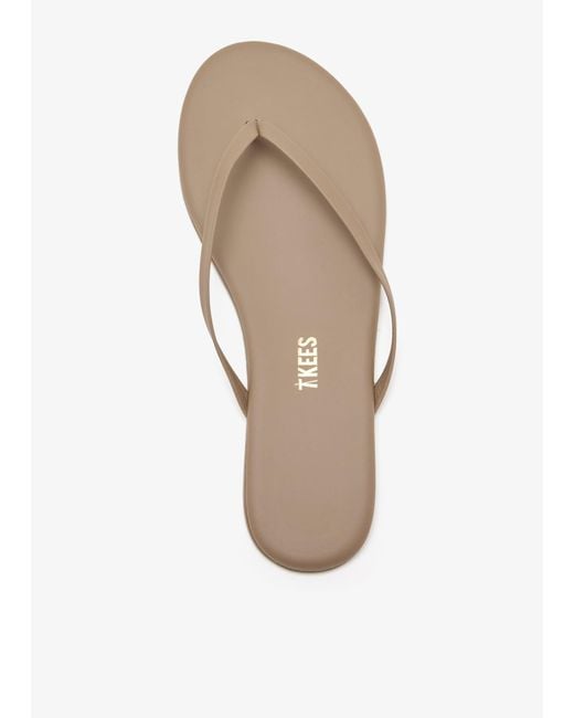 TKEES Natural Lily Biscuit Flip Flops