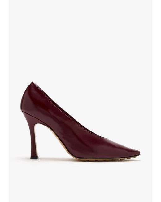 Bottega Veneta Purple Sofia Pumps