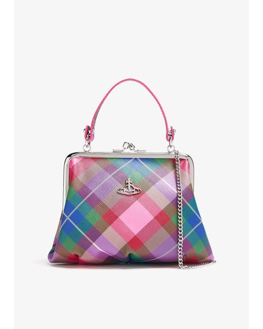 Vivienne Westwood White Granny Frame Purse