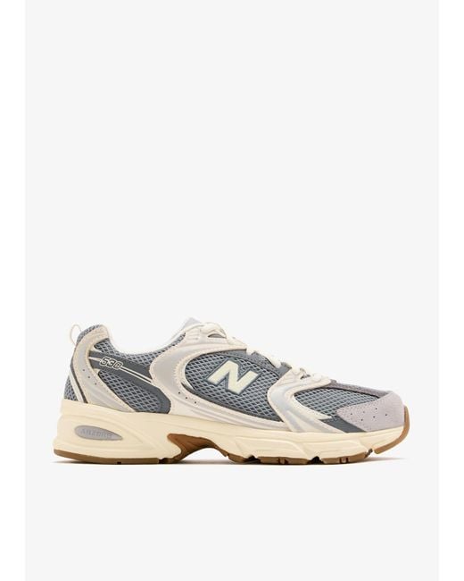 New Balance White 530 Sneakers