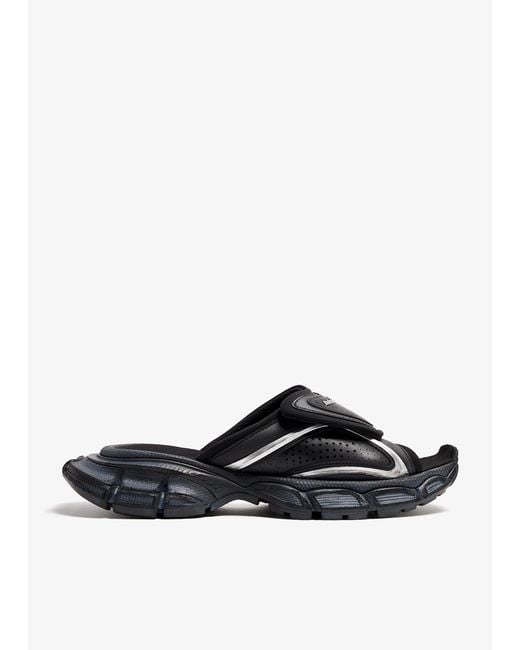 Balenciaga White 3Xl Slide Sandals for men