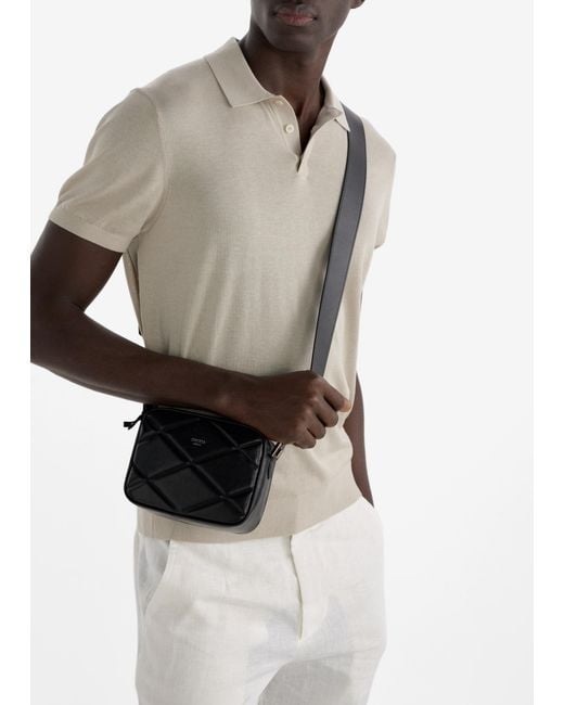 Jimmy Choo Black Box Camera Bag for men