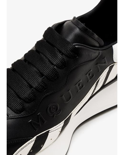 Alexander McQueen Black Sprint Runner Sneakers for men