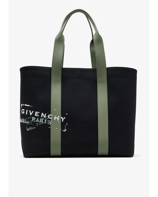 Givenchy Black Logo Tote Bag for men