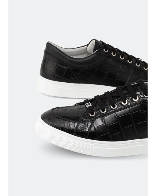 Faggioli Atelier Black Alghero Sneakers for men