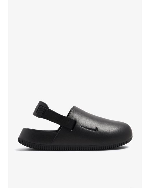 Nike Black Calm Mules for men