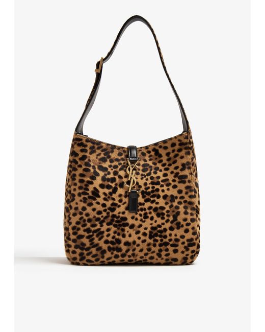 Saint Laurent Brown Le 5 À 7 Small Supple Bag