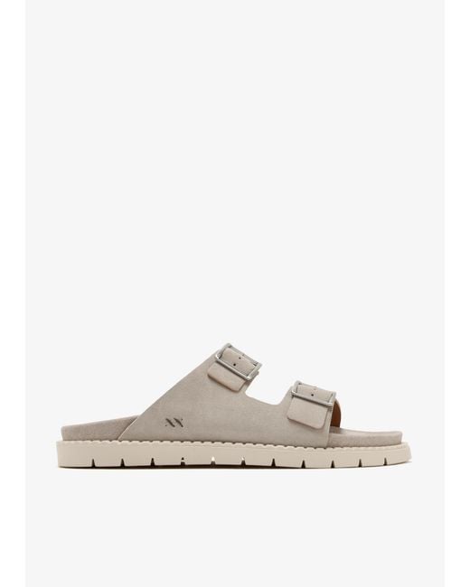 Forsa White Curtis Sandals for men