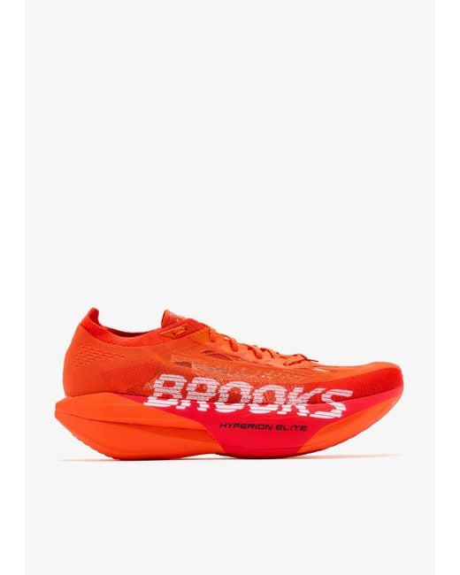 Brooks Red Hyperion Elite 6 Sneakers for men