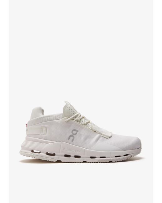 On Shoes White Cloudnova 2 Sneakers for men