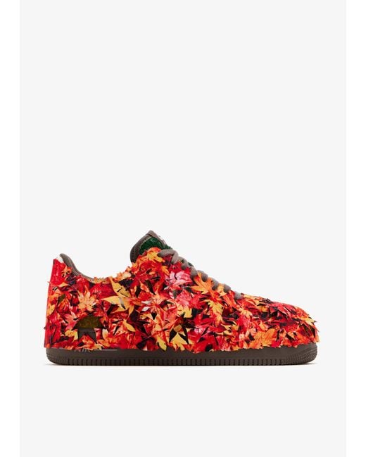 Nike Red Air Force 1 '07 Lx Sneakers