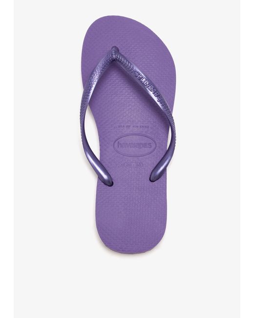 Havaianas Purple Slim Flip Flops