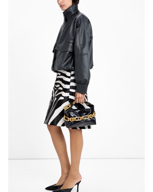 Balmain Blue Mini Sync Tote Bag