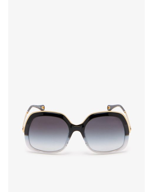 Chloé Metallic Leia Sunglasses
