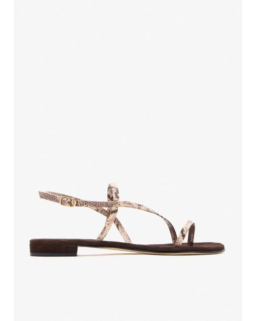 Cornetti White Ischia Sandals