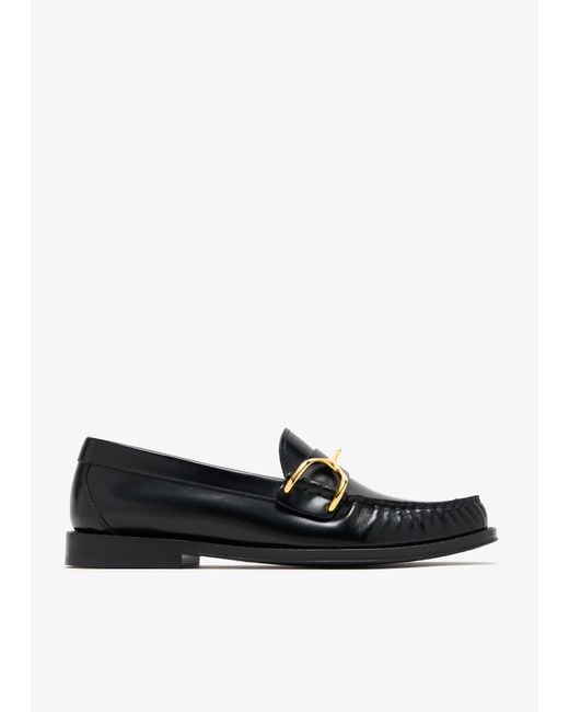 McQueen White Wishbone Loafers