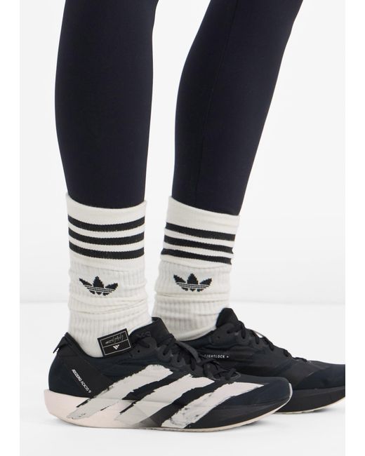 Y-3 Black Adios 9 Sneakers