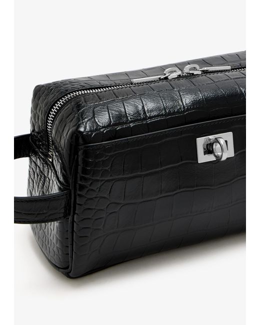 Balenciaga Black Rodeo Toiletry Pouch for men