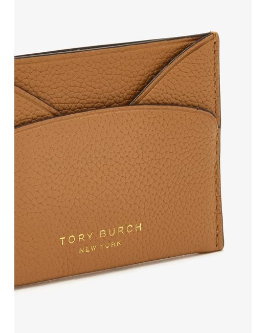 Tory Burch White Romy Flat Card Case