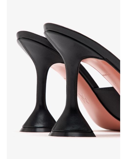 AMINA MUADDI Black Lupita 95 Mules