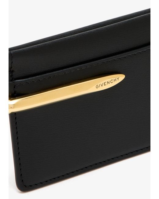 Givenchy White Pinch Card Holder