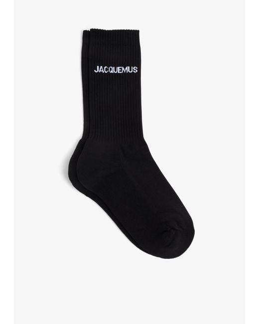Jacquemus Black Les Chaussettes Socks for men