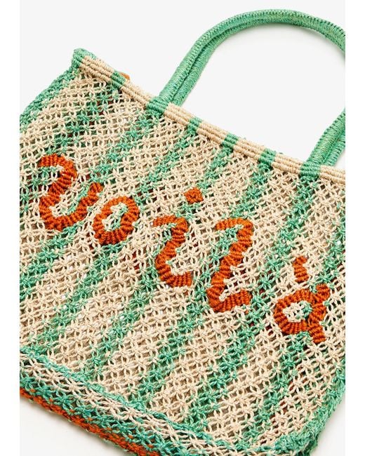 The Jacksons Green Voilà Tote Bag