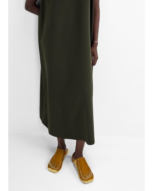 DUHA Metallic Eva Slippers