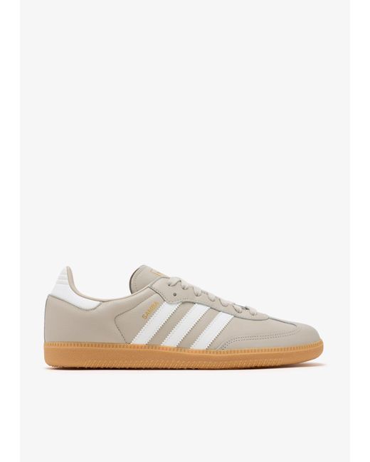 Adidas White Samba Og Sneakers for men