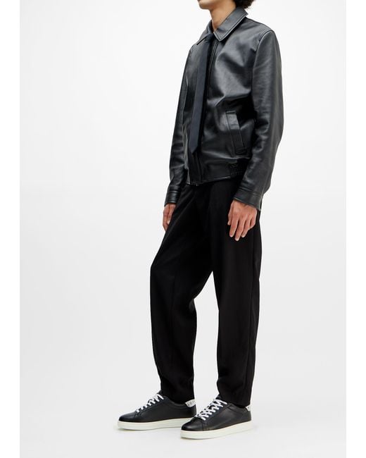 Jimmy Choo Black Rome Sneakers for men