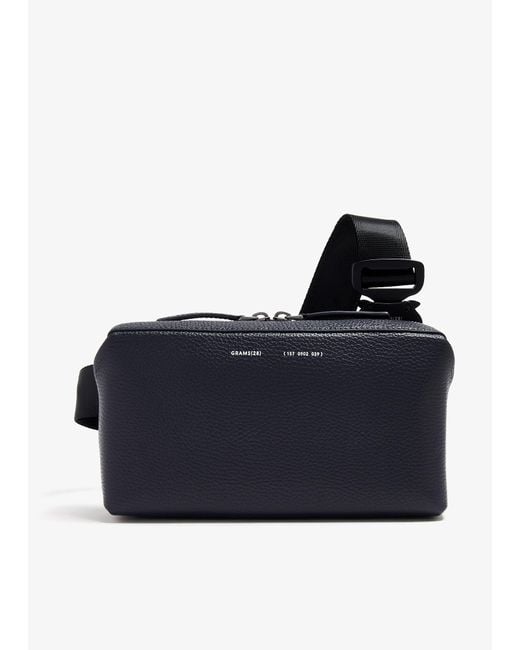 GRAMS28 157 Essential Sling Bag in Blue for Men | Lyst