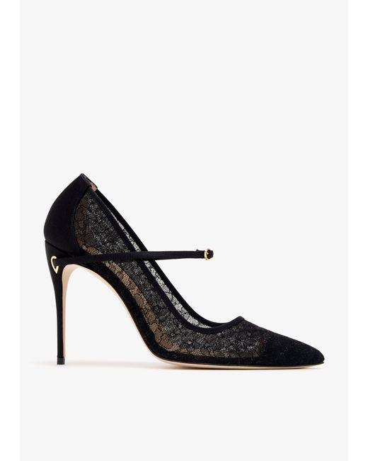 JENNIFER CHAMANDI Black Lorenzo 105 Pumps