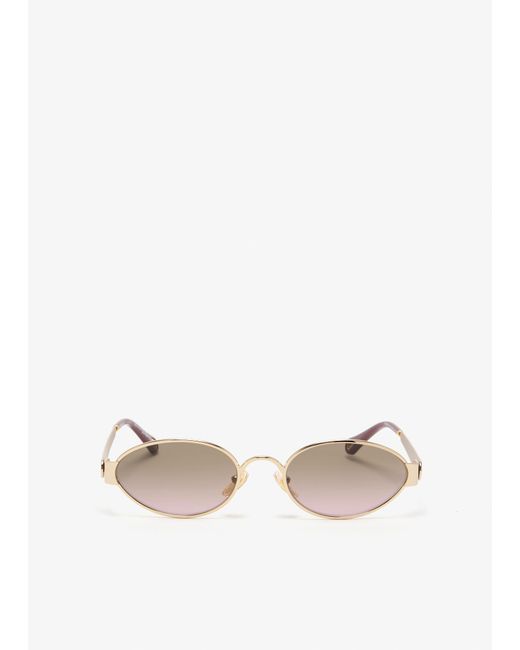 Chloé White Holly Sunglasses