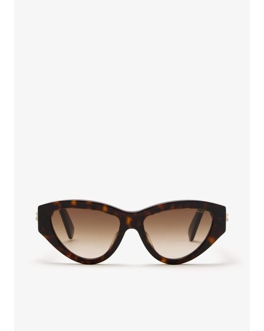 BVLGARI Brown B.Zero1 Sunglasses
