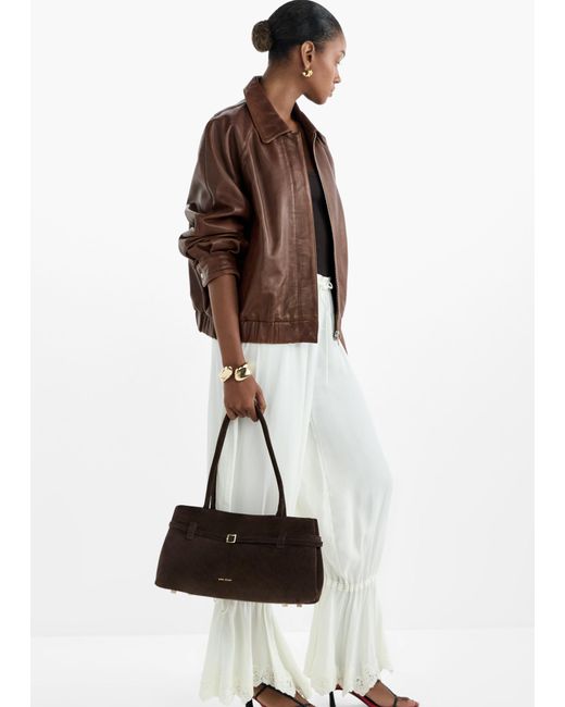 MANU Atelier Brown Le Cambon East West Bag